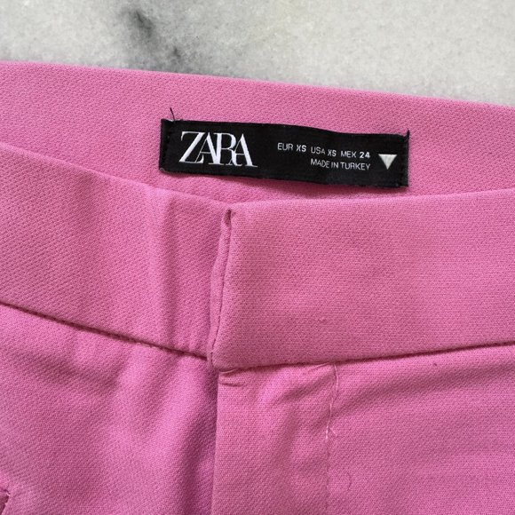 Zara Pink Petite Pants Size XS - Picture 3 of 5